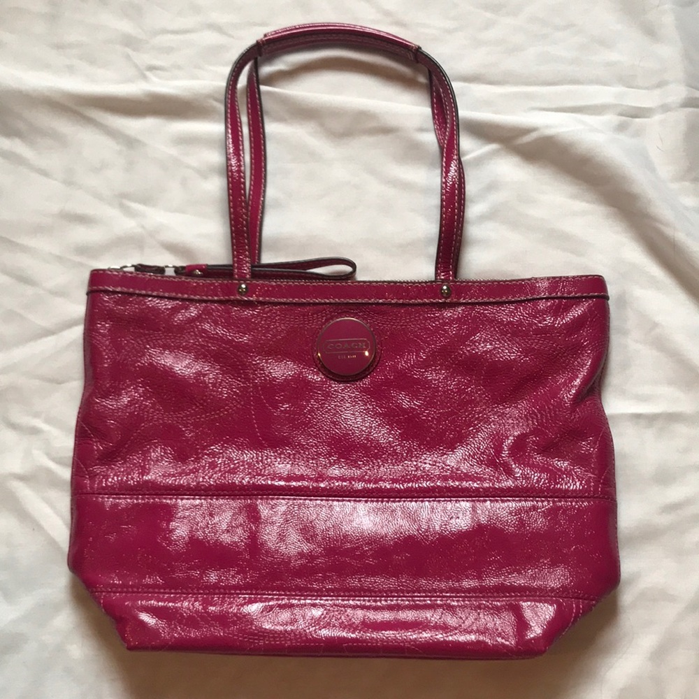 Pink Coach bag